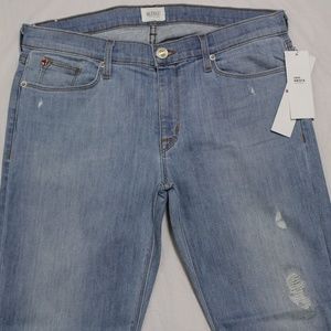HUDSON KRISTA MULHOLLAND SUPER SKINNY CROP JEANS